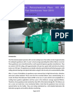 Failure Analysis: Petrochemical Plant 185 KW Cooling Tower Fan Gearboxes Year 2010