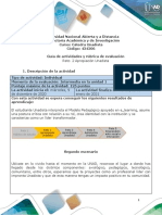 Guia de actividades y Rúbrica de evaluación - Reto 2 hábitos de estudio