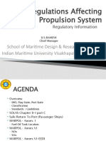 Regulations Affecting Propulsion System1