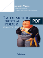 Democracia Frente Al Poder. Chile, 1990-2010, La - Augusto Varas