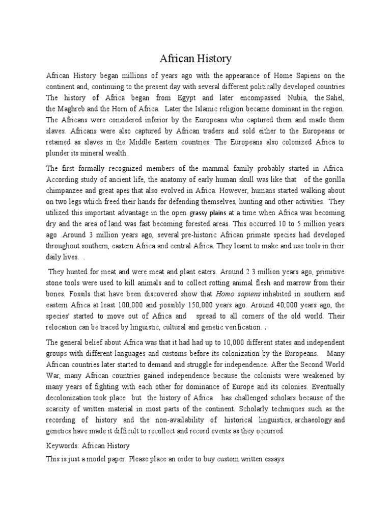 Africa visual data 8