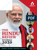 Monthly Hindu Review Nov 2020 Current Affairs