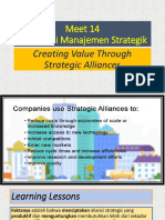 Creating Strategic Alliances