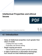 Intellectual Properties and Ethical Issues