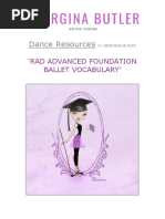 RAD Intermediate Ballet Syllabus Overview | PDF