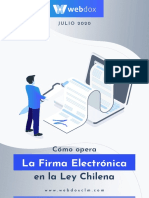 Como Opera La Firma Electrónica en Chile