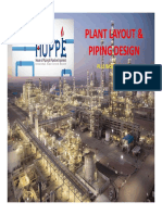 Plant Layout & Piping Design: PL L1 Basic Medule