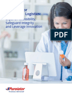 Solutions For Healthcare Logistics:: Expand Accessibility, Safeguard Integrity and Leverage Innovation