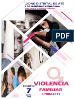 Boletin N°07 Violencia Familiar I Trim 2019