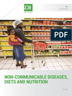 Unscn: Non-Communicable Diseases, Diets and Nutrition