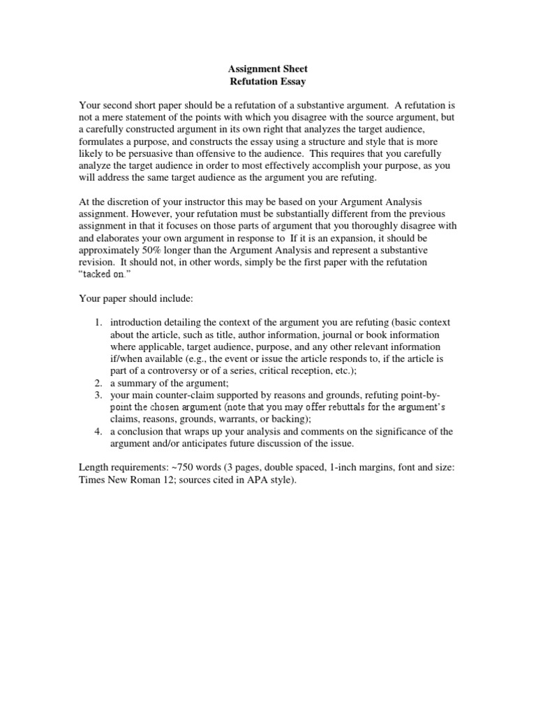 Refutation example image