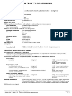 Desengrasante de Secado Rapido Msds