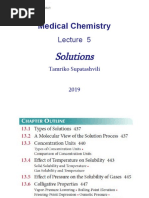 Medical Chemistry: Solutions