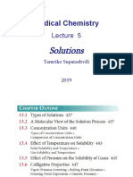 Medical Chemistry: Solutions