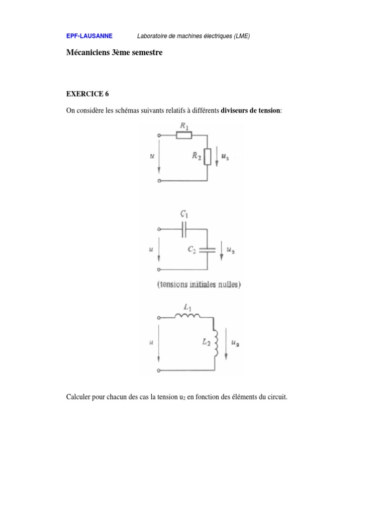 Exercice No 6 Corrigé | PDF | Méthodes et références pédagogiques