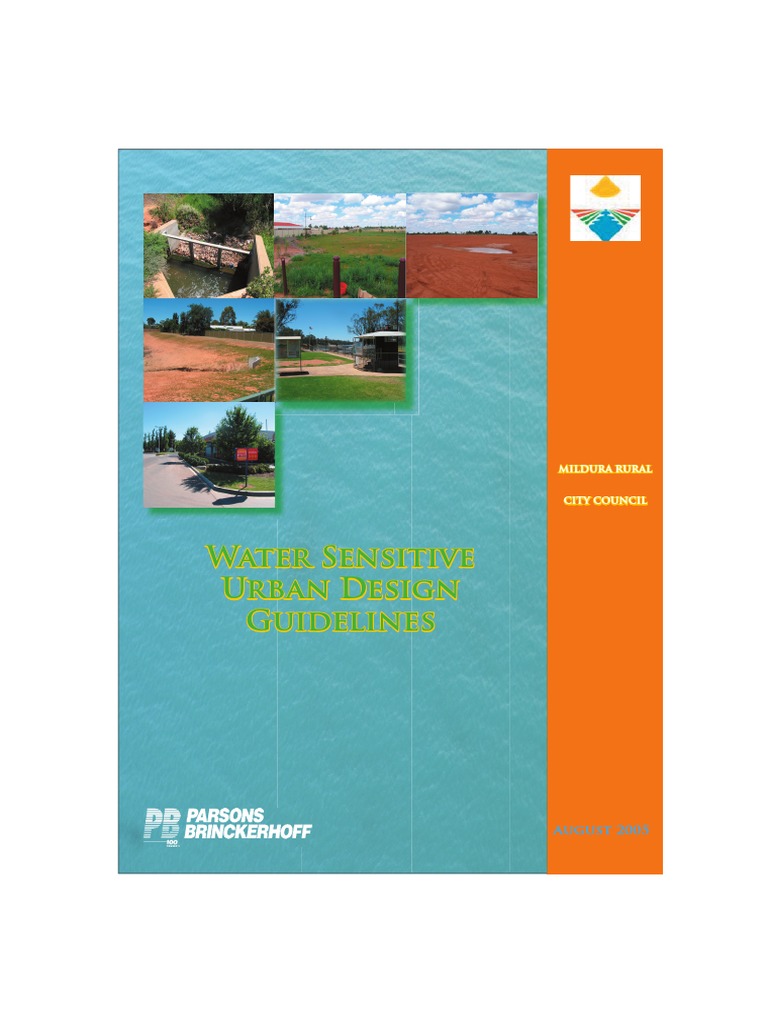 5.10 WSUD-Guidelines - Mildura - 51p | PDF | Stormwater | Groundwater