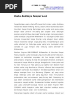 Download usaha budidaya rumput laut by Scuba Diver SN4889344 doc pdf