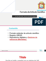Presentacion DGI 2019 FormatoArticuloCientifico