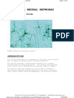 Artificial Neural Networks Guide