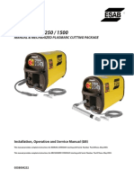 POWERCUT-1250 / 1500: Manual & Mechanized Plasmarc Cutting Package
