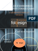 Modulos Exhibidores para Ferias en Cartn Corrugado