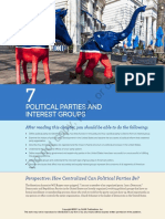 Post, or Distribute: Political Parties and Interest Groups