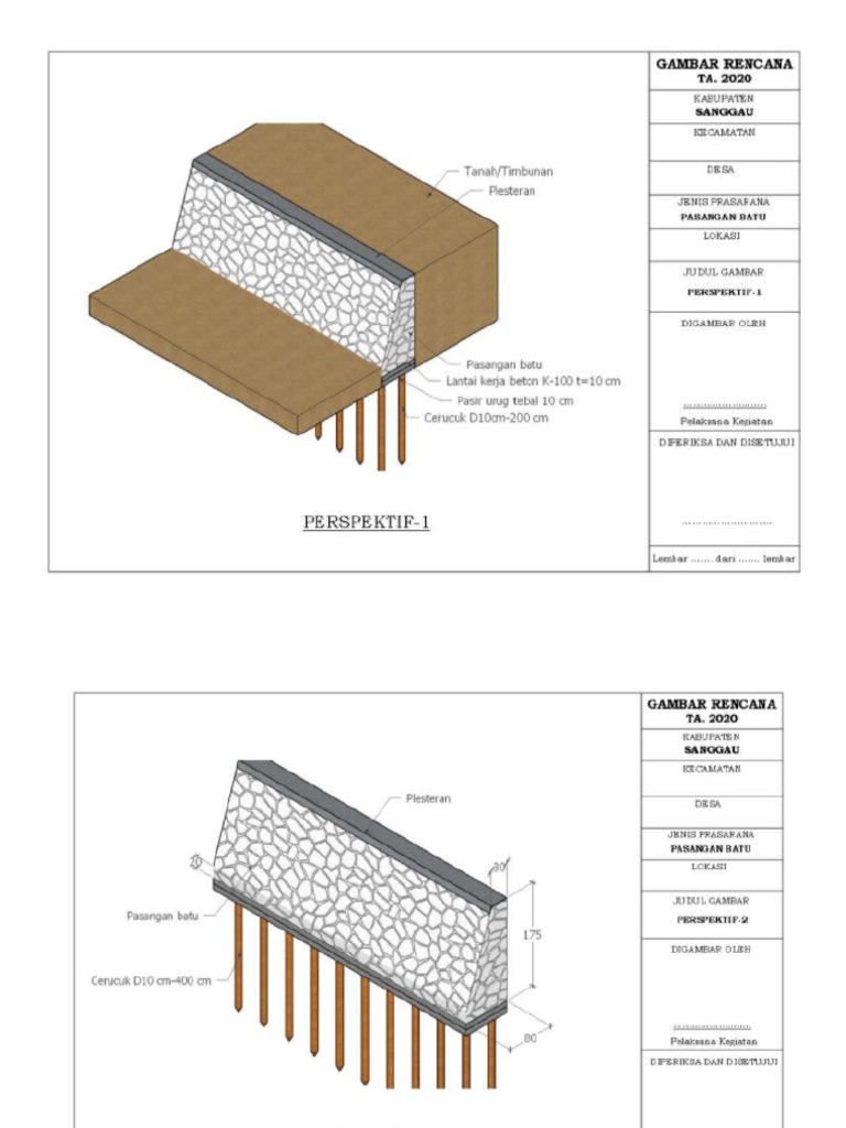 Desain Turap | PDF