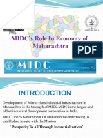 MIDC's Role in Economy of Maharashtra
