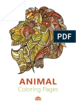 Animal Coloring Pages PDF