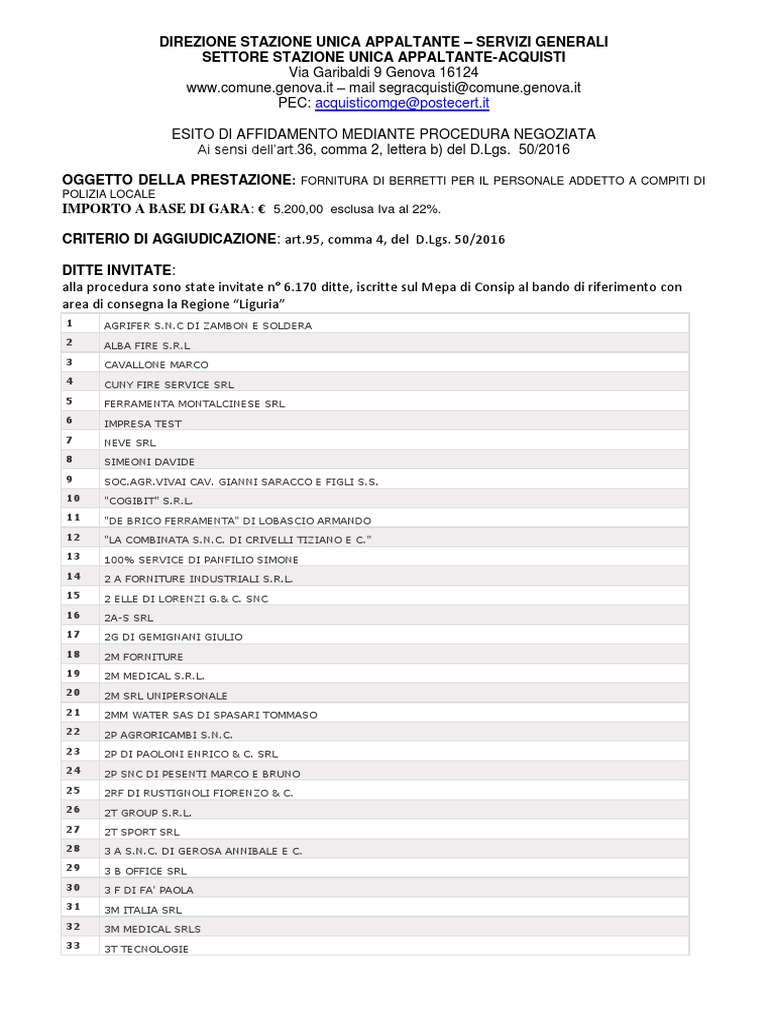 Esito Berretti 0 | PDF, image size:768x1024