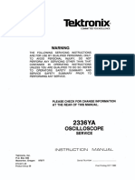 Tektronix 2336ya SM PDF