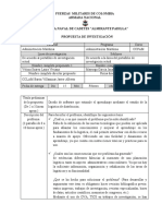 Propuest. Investigación Escuela Naval de Cadetes "Almirante Padilla"