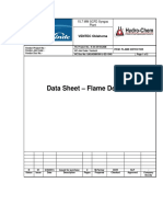 Data Sheet - Flame Detector: VENTEC Oklahoma