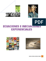 Ecuaciones exponenciales: resolución y propiedades