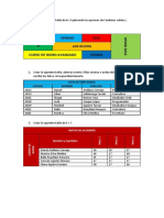 Creación de tablas en Word con datos y formatos