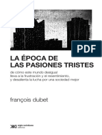 Dubet-La Época de Las Pasiones Tristes-2020