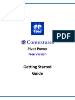 Getting Started Guide: Pivot Power