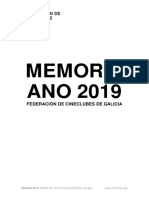 2019 - Memoria de Actividades