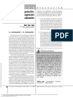 Autorregulación, Metacognición y Evaluación. Acció... - (PG 2 - 2)