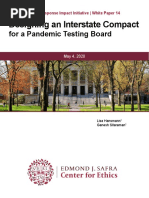 Designing An Interstate Compact: For A Pandemic Testing Board