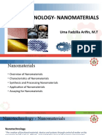 Nanomaterials Overview and Properties