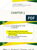 1.1. What Is Analytical Chemistry and Its Inportance To The Advancement of Science and Technology