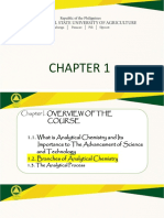 1.2. Branches of Analytical Chemistry