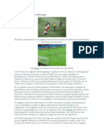 Faltas y Reanudación Del Juego-Futbol