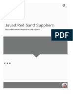 Javed Red Sand Suppliers