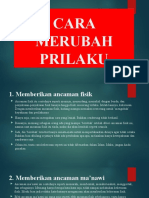 Cara Merubah Prilaku