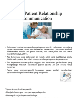Nurse-Patient Relationship Communication