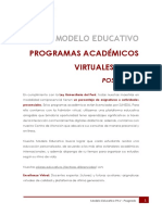 Modelo Educativo UVA - Posgrado