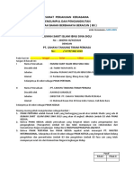 Surat Perjanjian Kerjasama Pengumpul Dan Pengangkutan Limbah Bahan Berbahaya Beracun (B3)