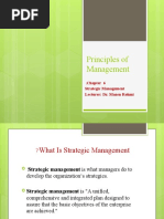 Chapter 6 Strategic Management